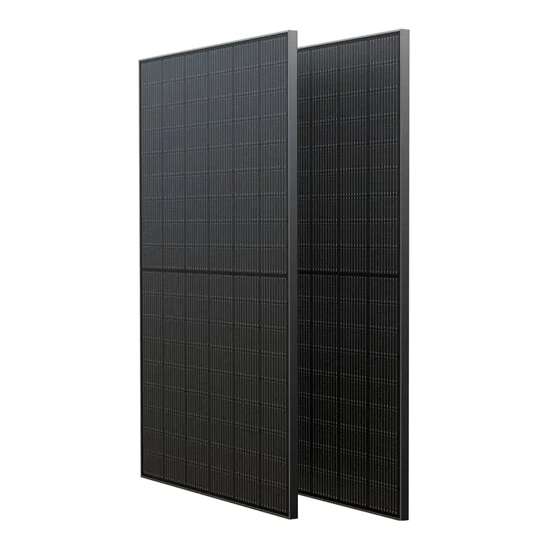 Sæt af 2x EcoFlow 400W solcellepanel (rigid konstruktion)