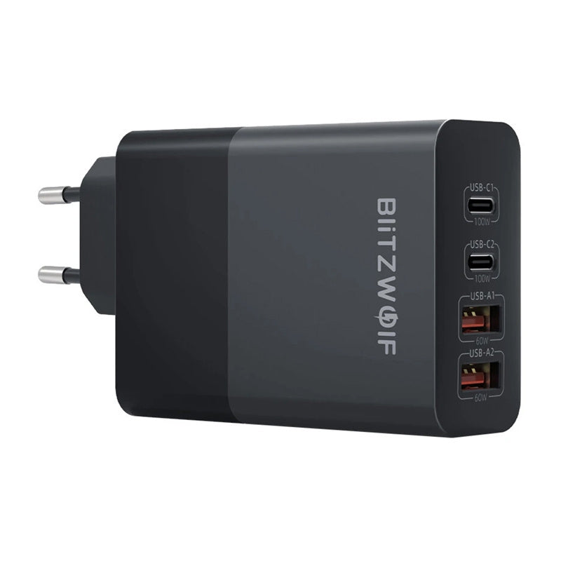 BlitzWolf BW-S29 120W elnetoplader (sort)