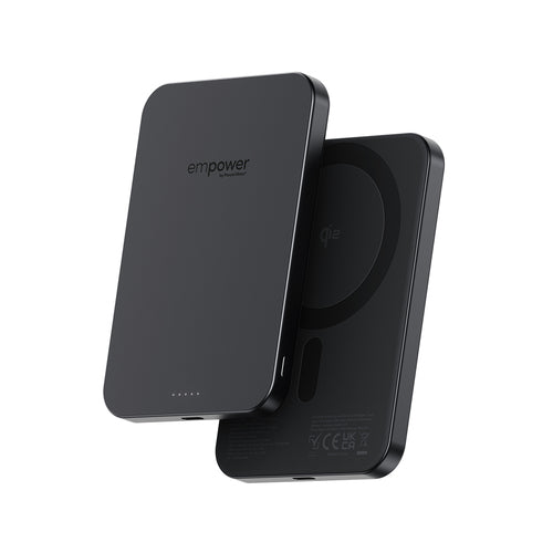 empower by PanzerGlass Trådløs power bank 5000mAh 15Watt 1xUSB-C Space Black