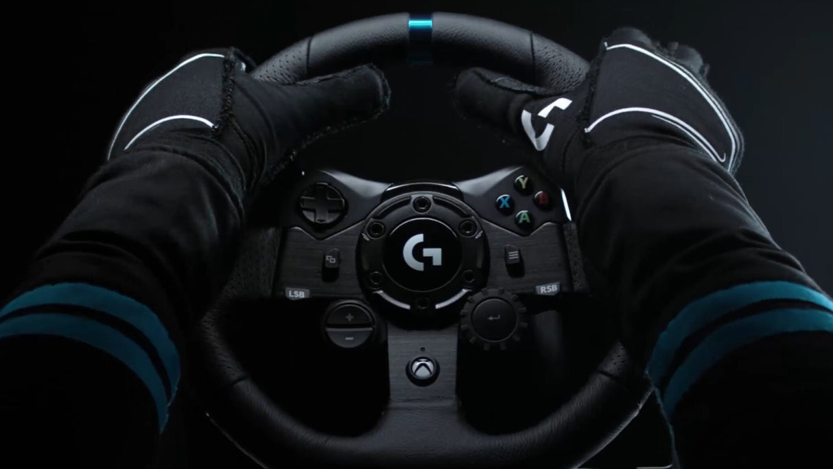 Logitech G G923 Sort USB 2.0 Rat + Pedaler Analog/digital PC, PlayStation 4, PlayStation 5