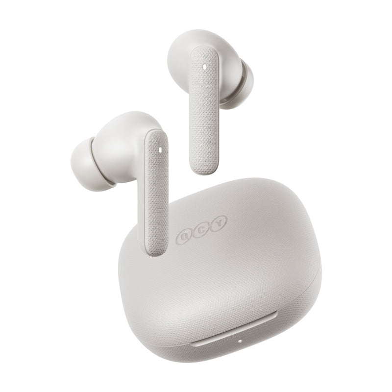 TWS QCY Buds T43 ENC Headphones (hvid)