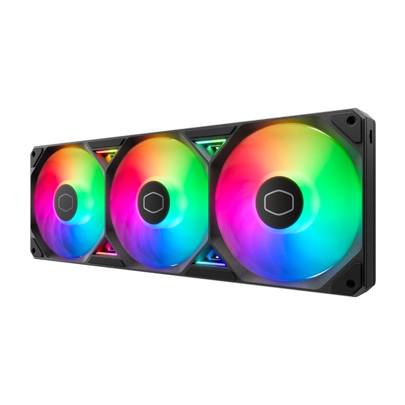 Cooler Master SickleFlow Edge 360 ARGB-ventilator (sort)