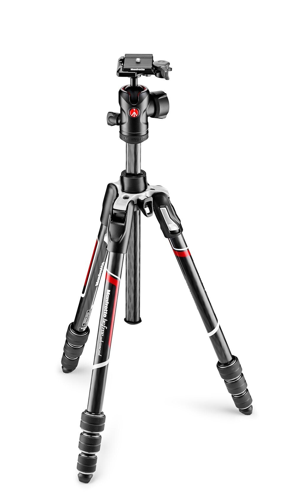 Manfrotto MKBFRTC4-BH kamerastativ Håndholdte videokameraer 3 ben Sort, Sølv