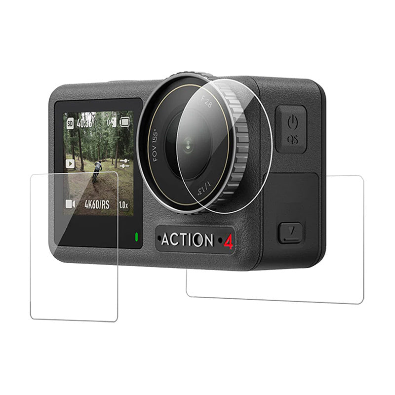 TELESIN hærdet glas til DJI Osmo Action 5/4/3