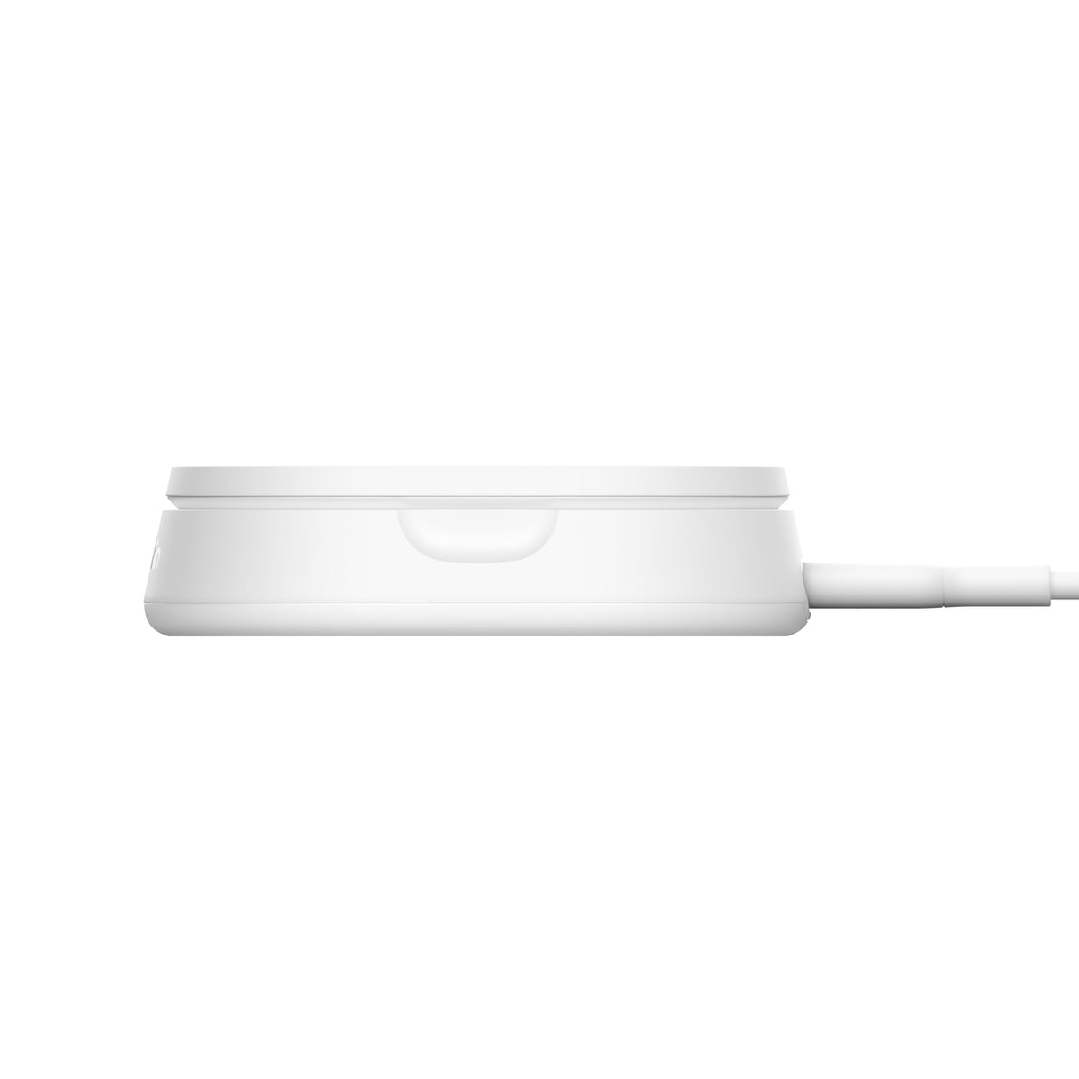 Belkin BoostCharge Pro foldbar trådløs opladningsstander (hvid)