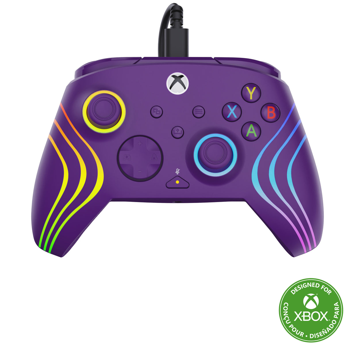 Turtle Beach Afterglow Wave Lilla USB Gamepad PC, Xbox, Xbox One, Xbox Series S, Xbox Series X