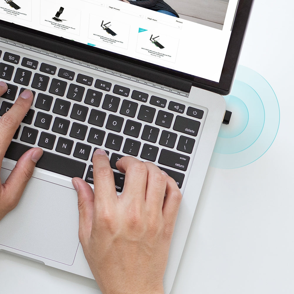 TP-Link Netværksadapter USB 2.0 600Mbps Trådløs