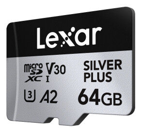 Lexar Professional SILVER PLUS 64 GB MicroSDXC UHS-I