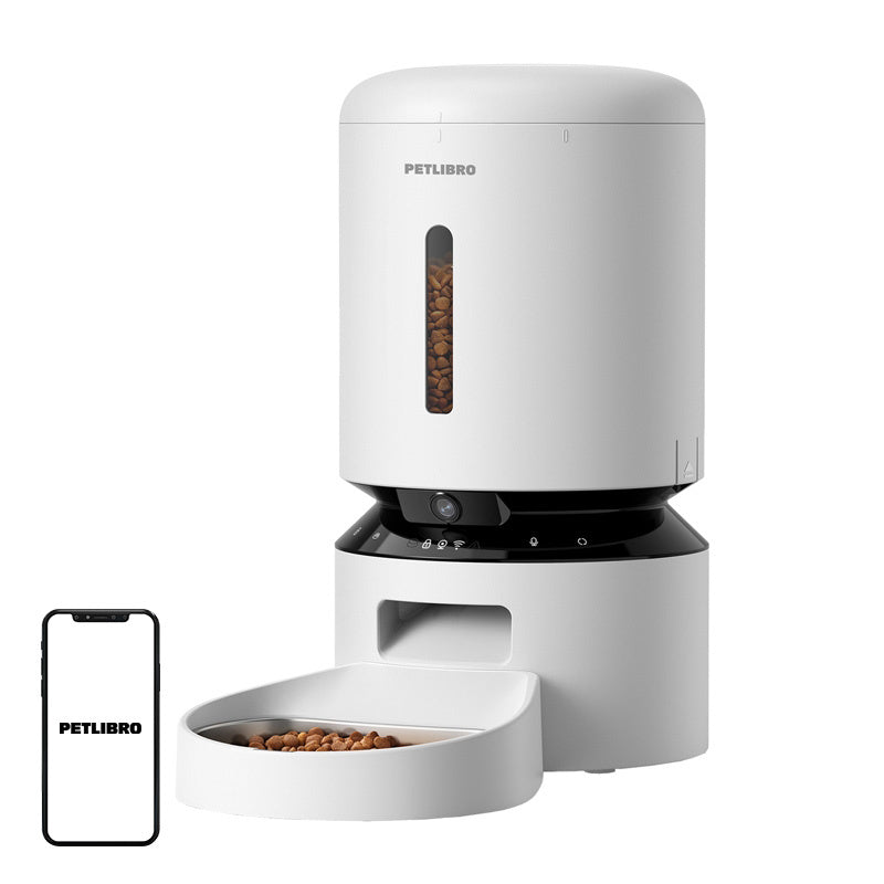 Petlibro kornfoderspenser med kamera, 5L (hvid)