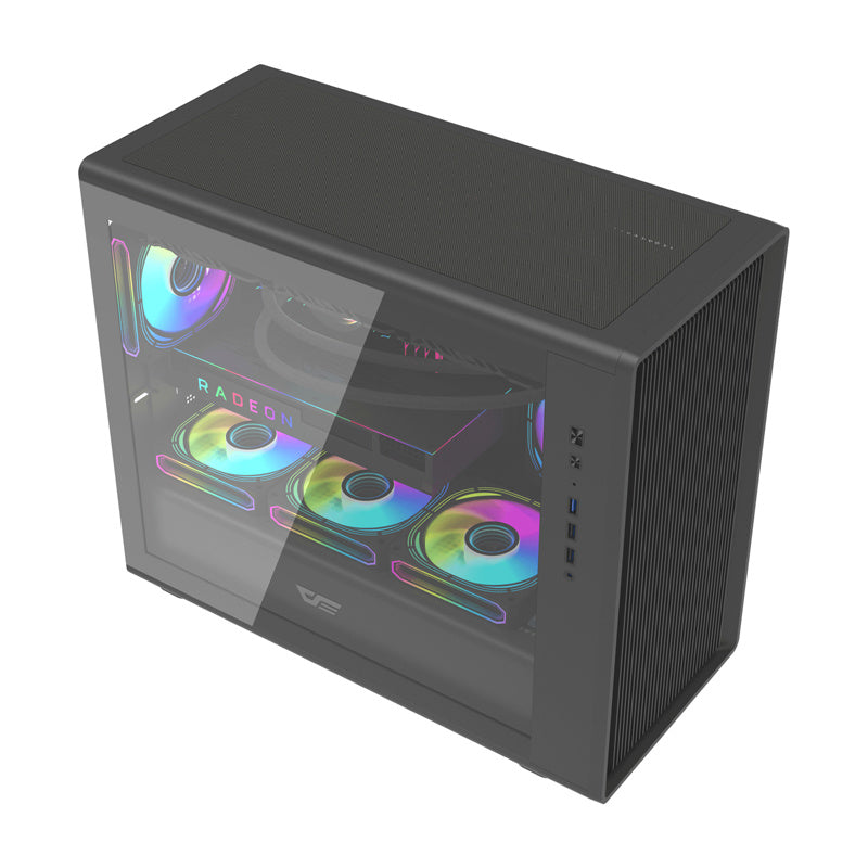 Darkflash DB460M computerkasse (sort)