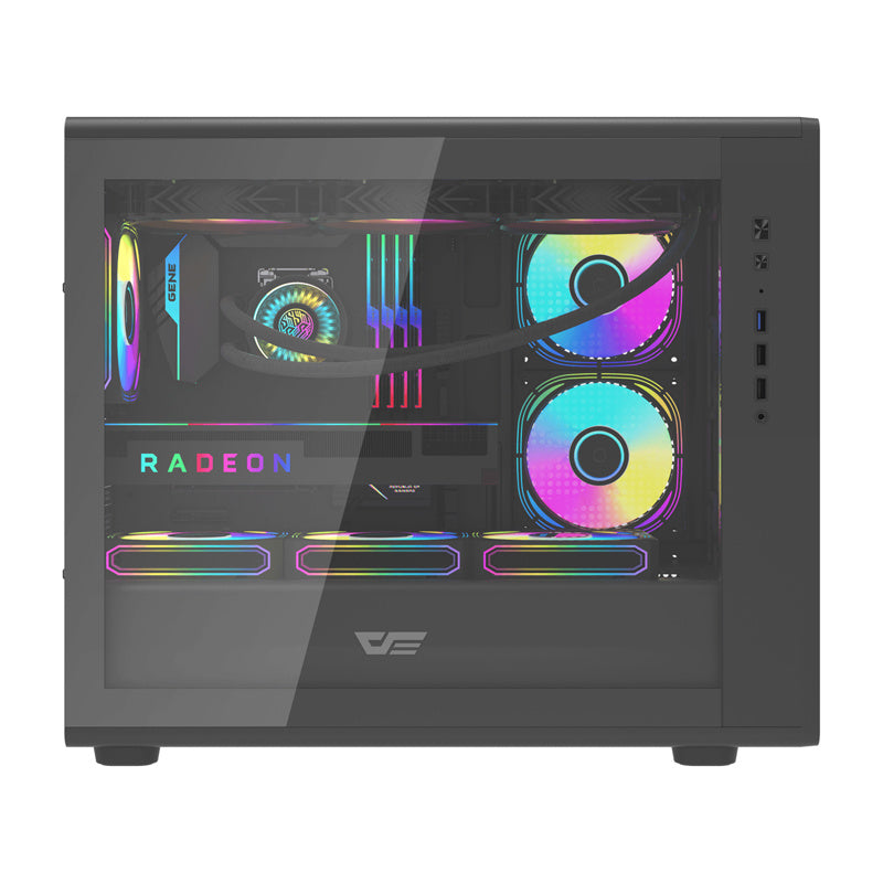Darkflash DB460M computerkasse (sort)