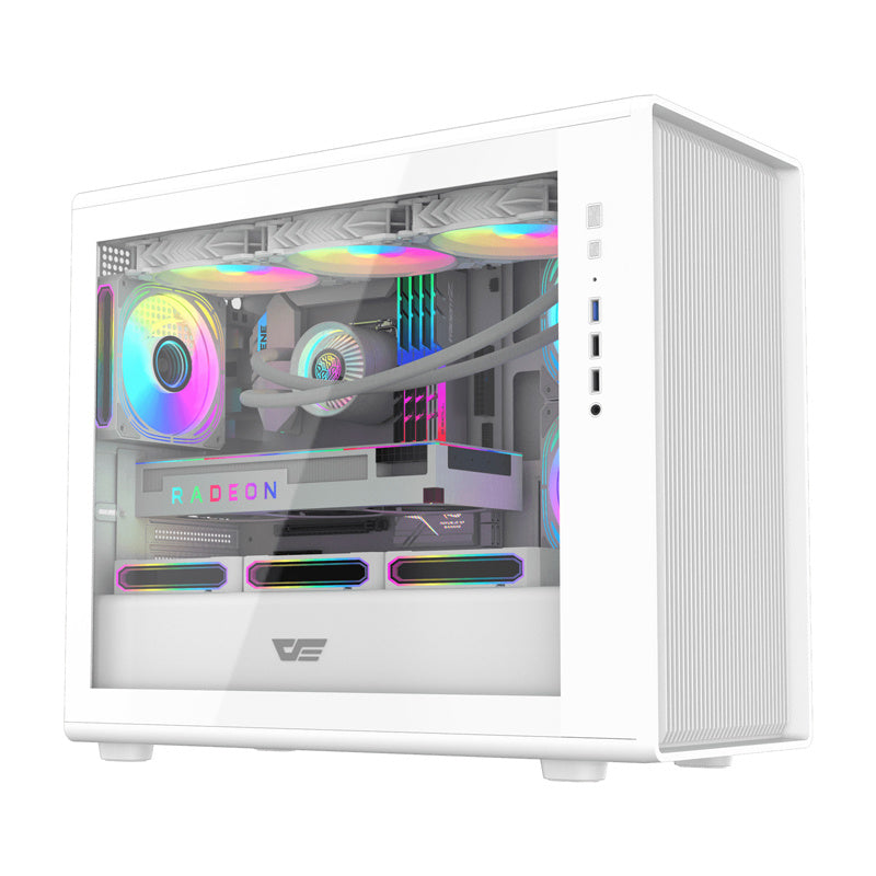 Darkflash DB460M computerfoder (hvid)
