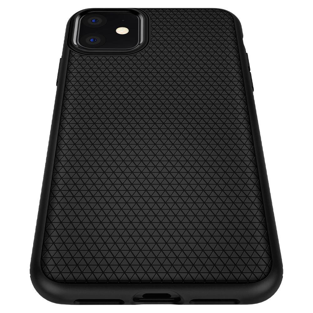 Spigen Liquid Air iPhone 11 Case - Matte sort