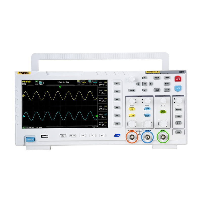 FNIRSI 1014D 2-i-1-oscilloskopsignalgenerator