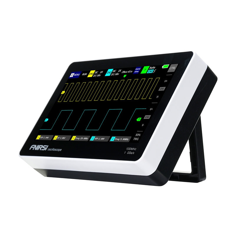 FNIRSI 1013D 7" bærbar tablet oscilloskop