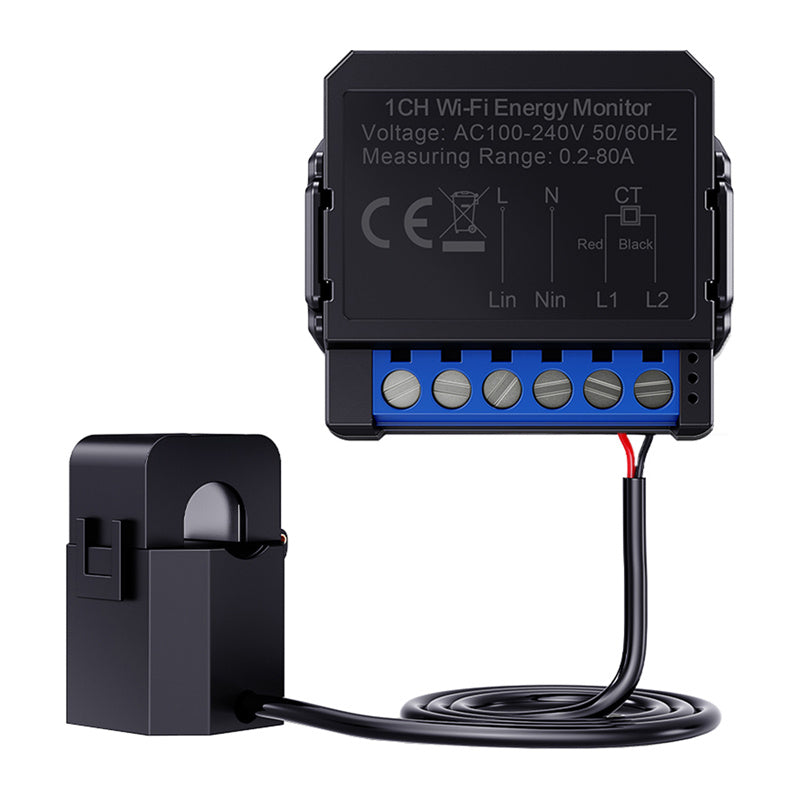 Avatto WiFi WPM16-1 smart tovejs energimåler