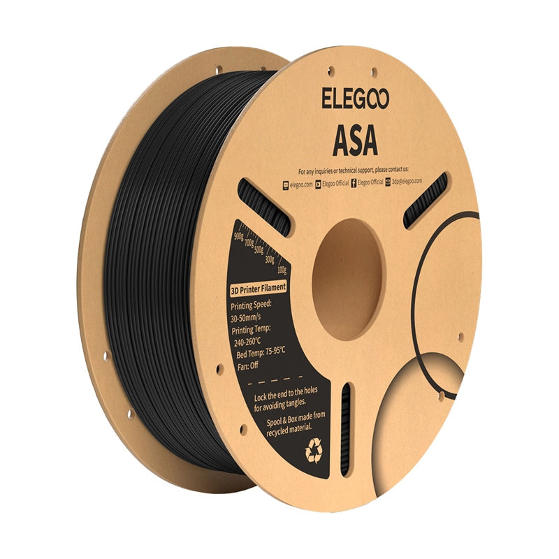 ELEGOO ASA Filament (sort)