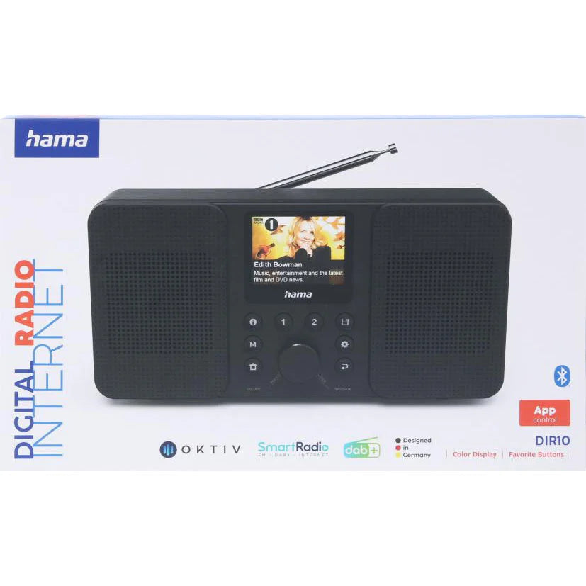 Radio Dab+ Fm Internet DIR10 Bluetooth