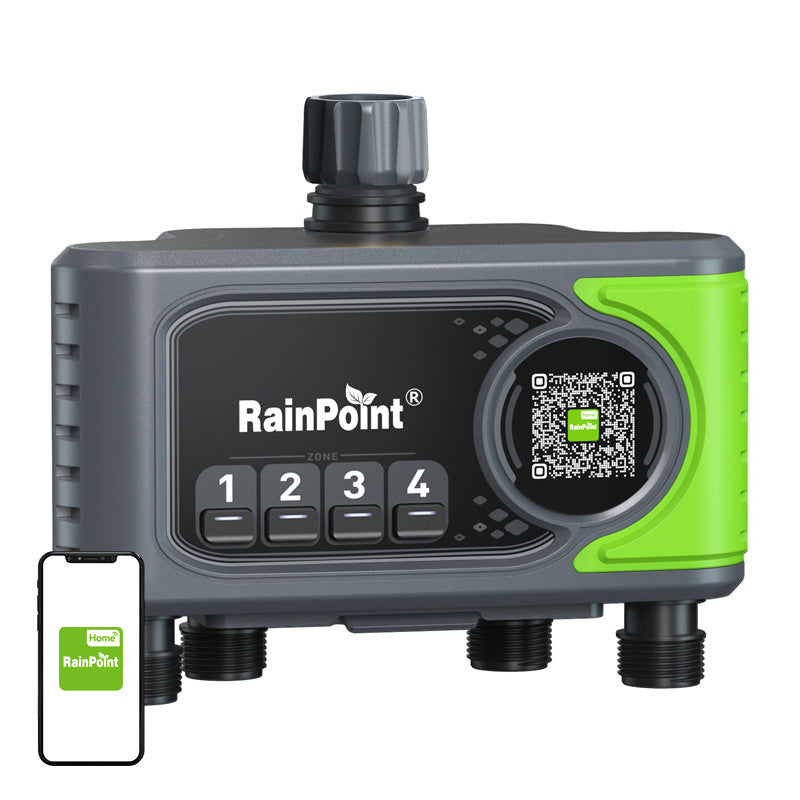 RainPoint WiFi 4-zone vandingsregulator med gateway