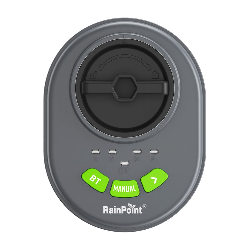 RainPoint 4-zone sprinklerregulator med app, Bluetooth
