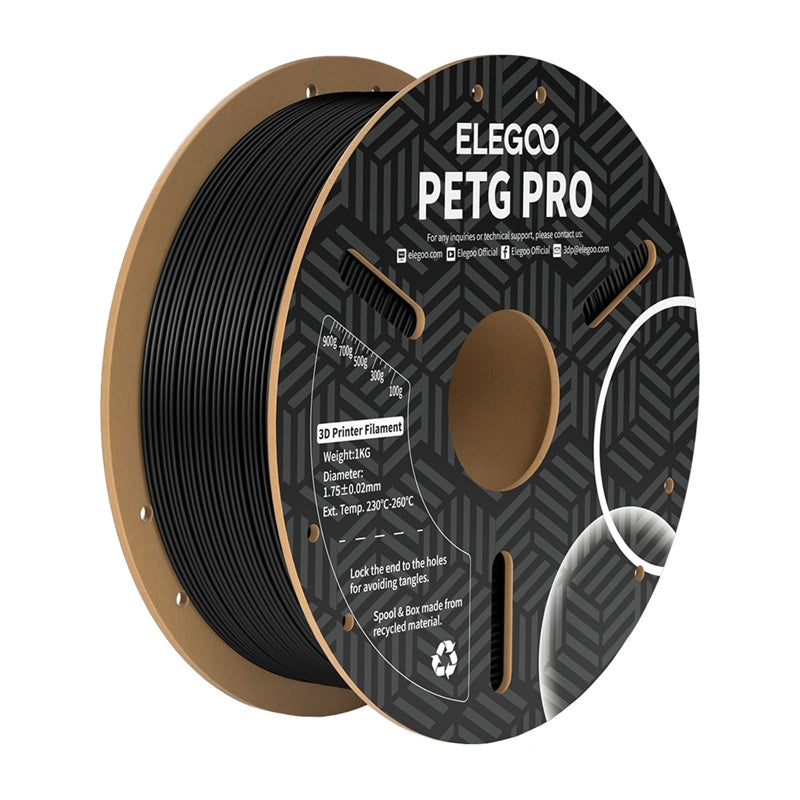 ELEGOO PETG Pro Filament (sort)