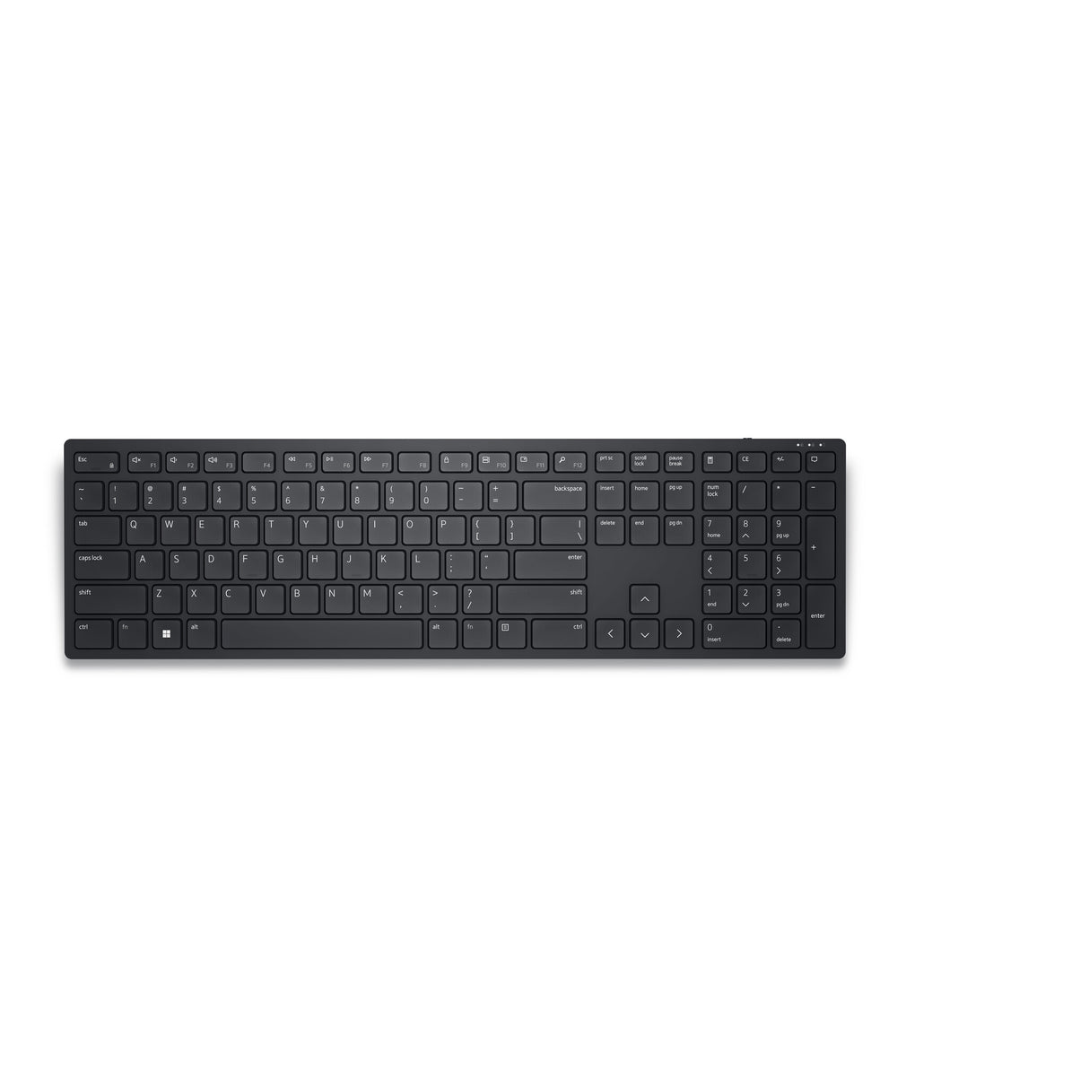 DELL KB500 tastatur Kontor RF trådløst QWERTY US International Sort
