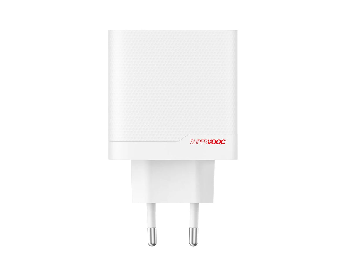 OnePlus 80W SUPERVOOC Dual Ports GaN Power Adapter Kit