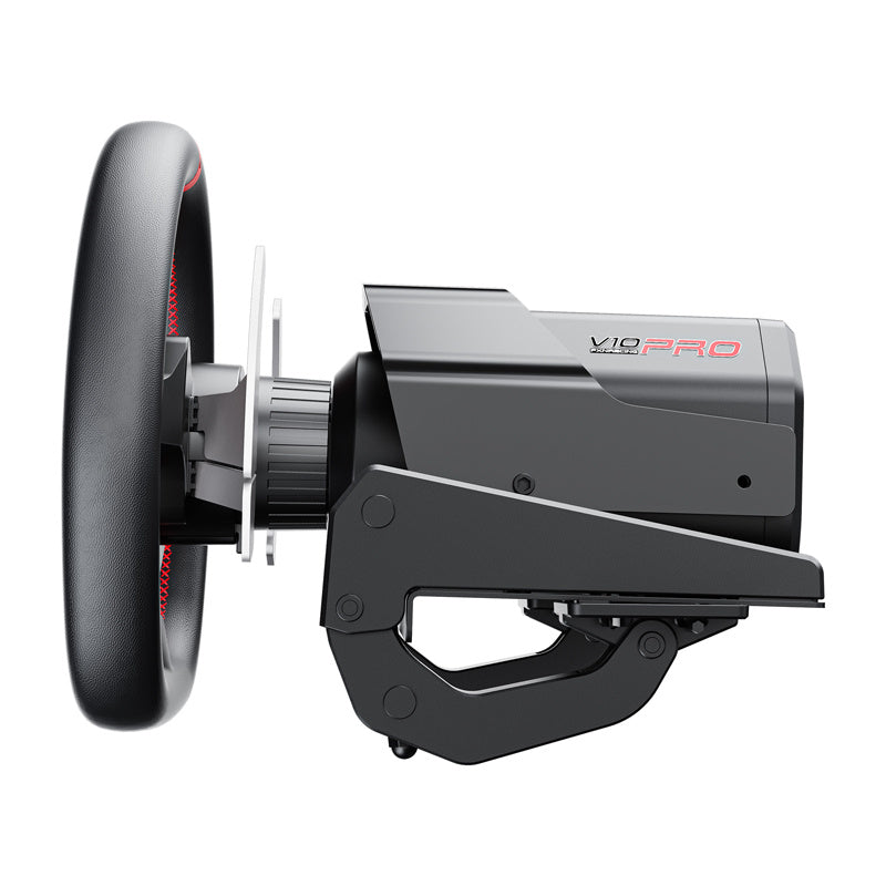 PXN-V10 Pro gaming set - rattet + pedaler + monteringsklemmer (PC / PS4 / Xbox One / Xbox Series X eller XS)