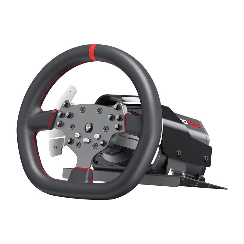PXN-V10 Ultra gaming set - rattet + pedal + klemmer + monteringstilbehør (PS4 / Xbox one / PC / Xbox Series X&S)