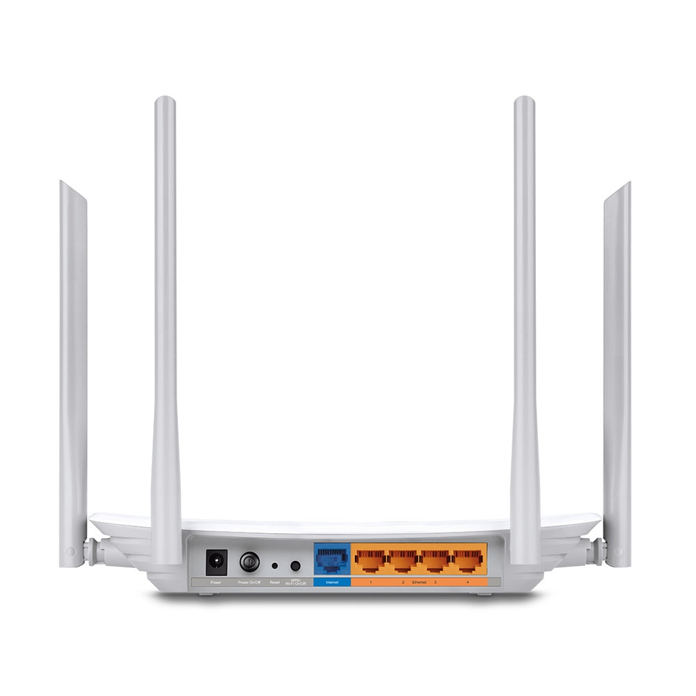 TP-Link Archer C50 trådløs router Hurtigt ethernet Dual-band (2,4 GHz / 5 GHz) Sort