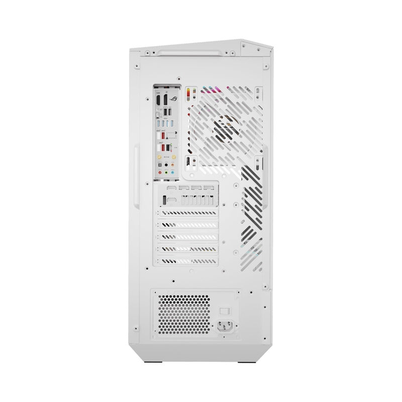 Darkflash DY460 computercase (hvid) + 4 ARGB-ventilatorer