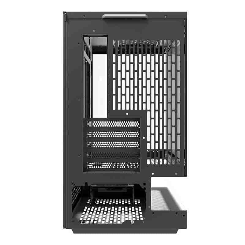 Darkflash F1 computercase (sort) + 6 ARGB-ventilatorer