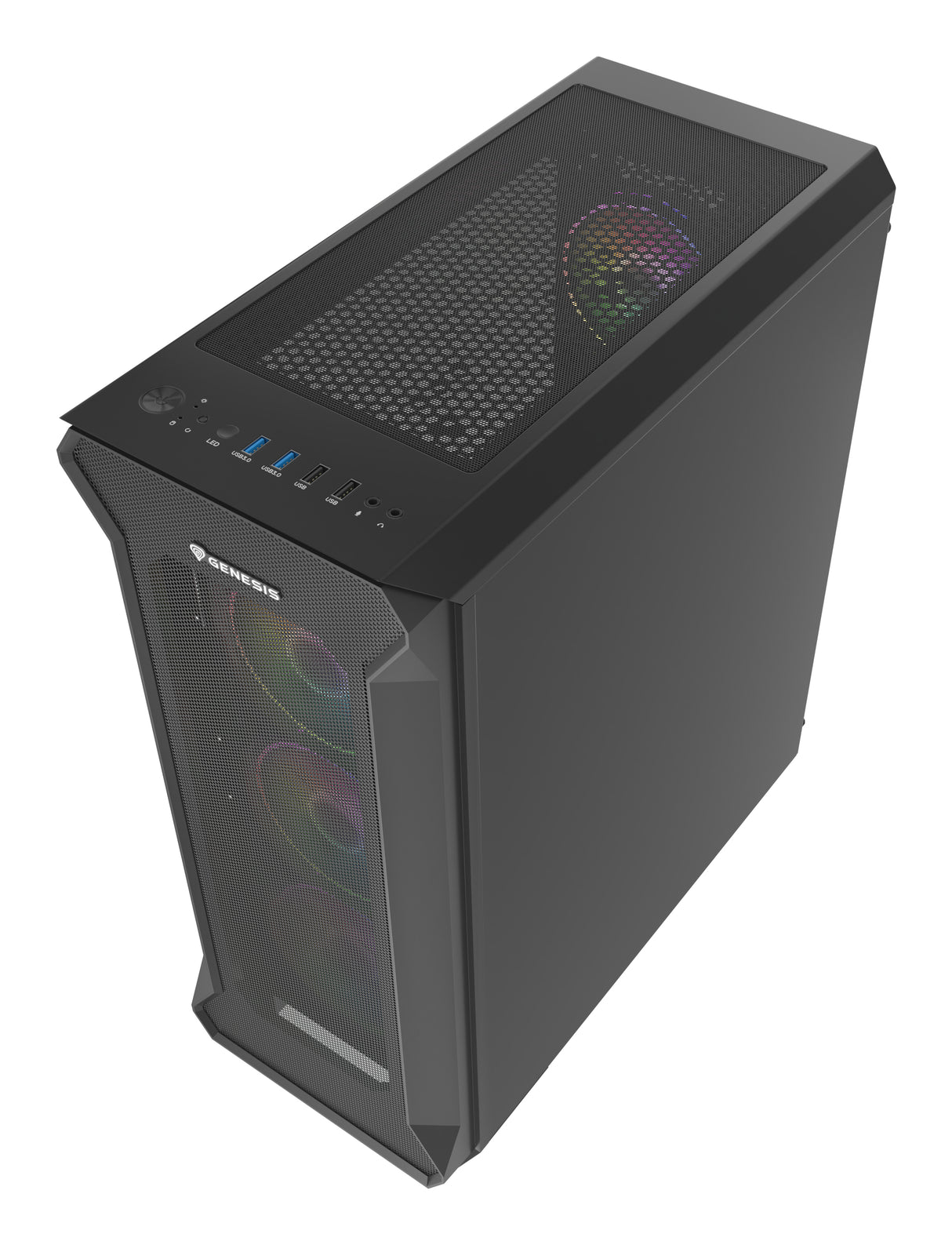 Genesis Irid 505 aRGB Tower ATX Sort
