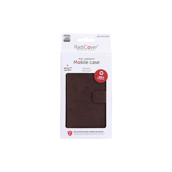 Radicover 587039 mobiltelefon etui 16,5 cm (6.5") Tegnebogsetui Brun