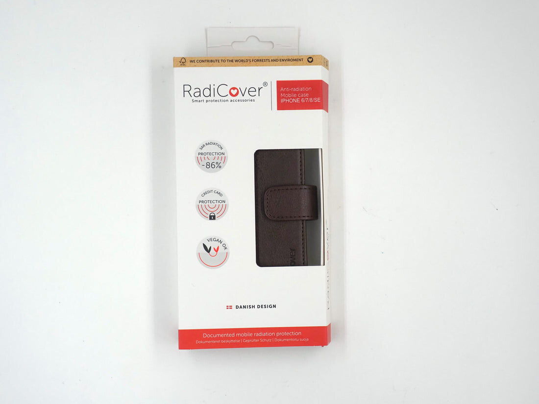 Radicover 587023 mobiltelefon etui 11,9 cm (4.7") Tegnebogsetui Brun