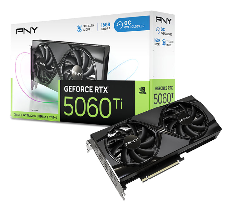 PNY NVIDIA GeForce RTX 5060 Ti 16GB GDDR7 SDRAM