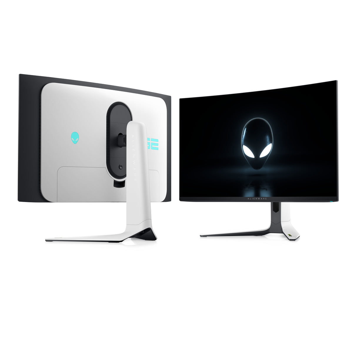 Alienware AW3225QF computerskærm 81,3 cm (32") 3840 x 2160 pixel 4K Ultra HD QD-OLED Sort, Hvid