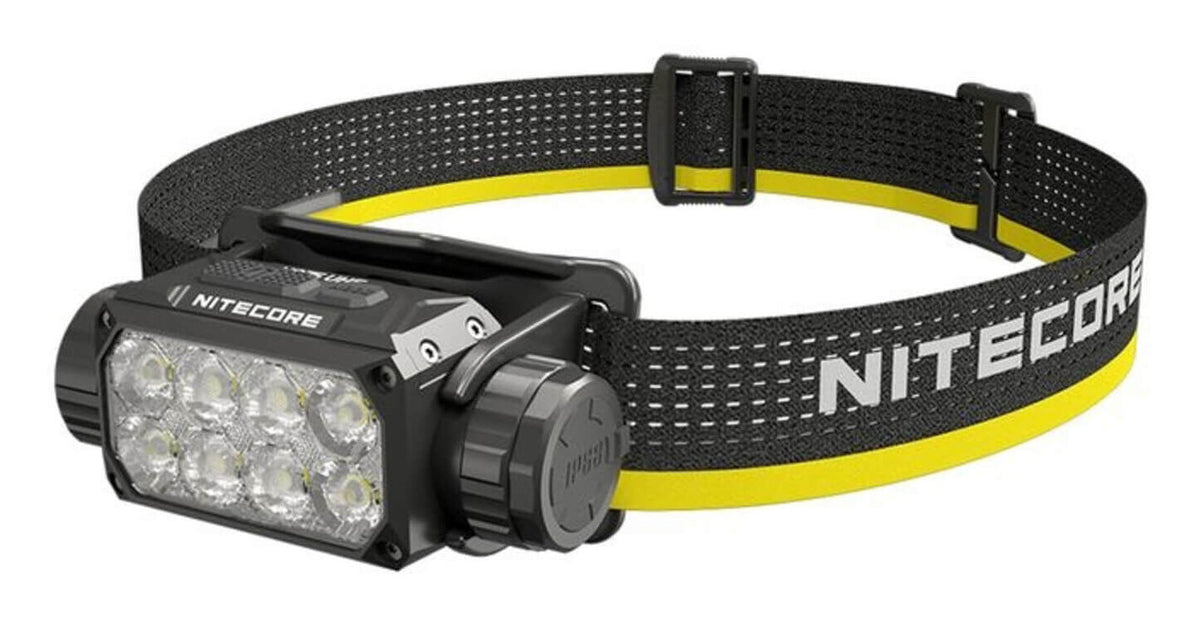 Nitecore HC75 UHE Sort, Gul Hovedbånd lommelygte LED