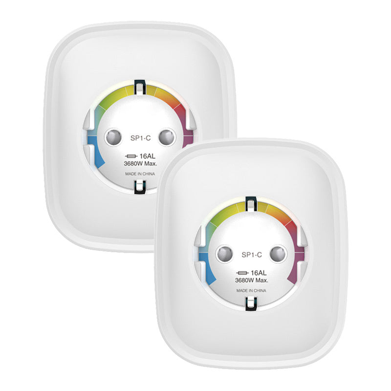 Gosund SP1-HE WiFi smart stikkontakt, 2 stykker (HomeKit) (to-pakke) 16A