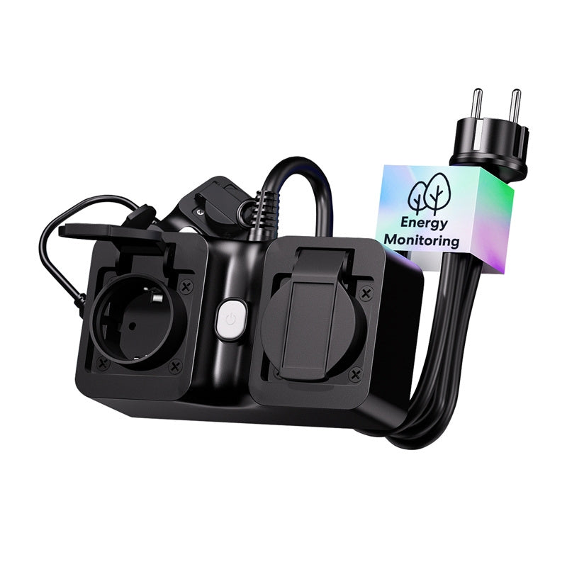 Meross MOP320MA-EU WiFi smart power strip, udendørs, IP44 (Matter)