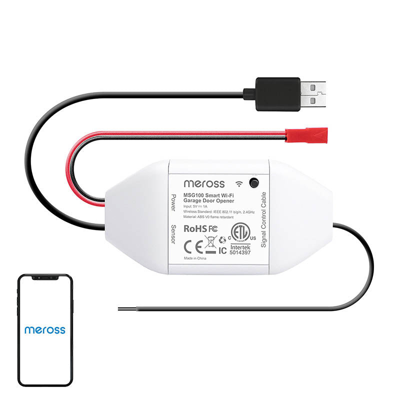 Meross MSG100HK smart garage dør switch (HomeKit)