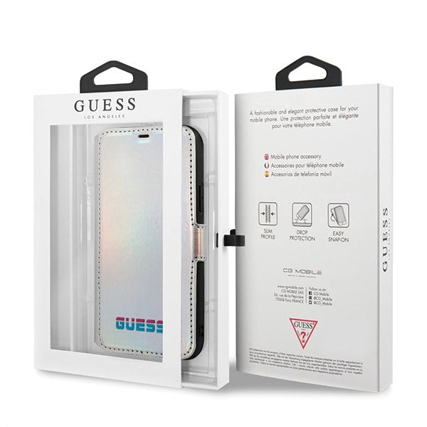 Guess GUFLBKN58BLD iPhone 11 Pro sølv/sølv bog Iridescent