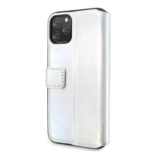 Guess GUFLBKN65BLD iPhone 11 Pro Max silver/silver book Iridescent