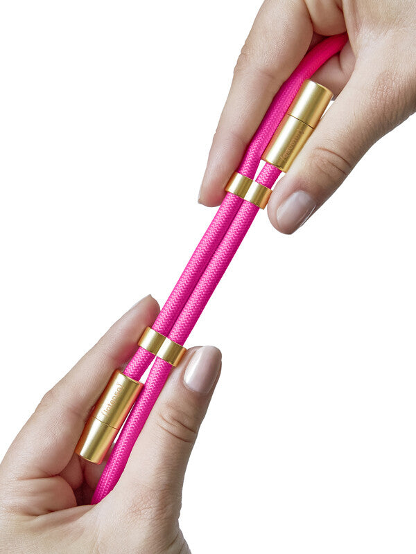 Intenso Handykette als Lade- + Datenkabel USB-C bis 1,65m neon pink USB-kabel USB C Lyserød