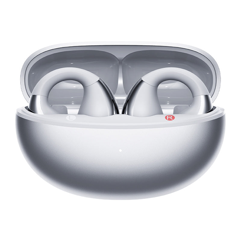 QCY Crossky Clip C30S hovedtelefoner (sølv)