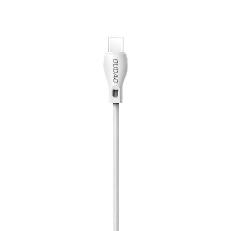 Dudao kabel USB type C 2.1A 1m hvid (L4T 1m hvid)