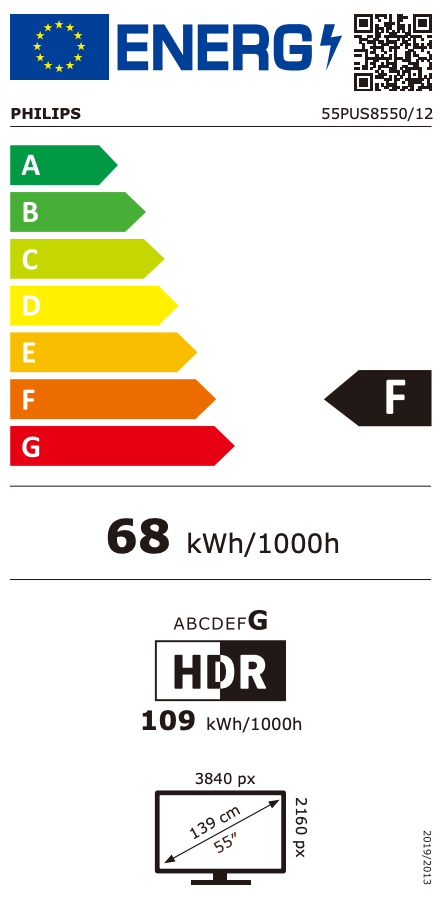 Philips 55PUS8550/12 55" QLED 4K TV