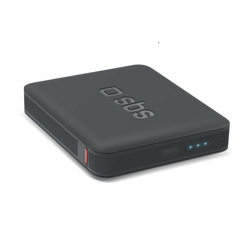 SBS TEBB5000HDK powerbank Lithium polymer (LiPo) 5000 mAh Sort