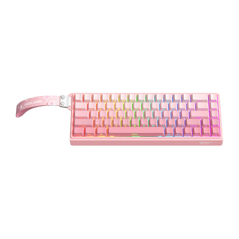 ONIKUMA G69 Keyboard (rosa) (QWERTY)