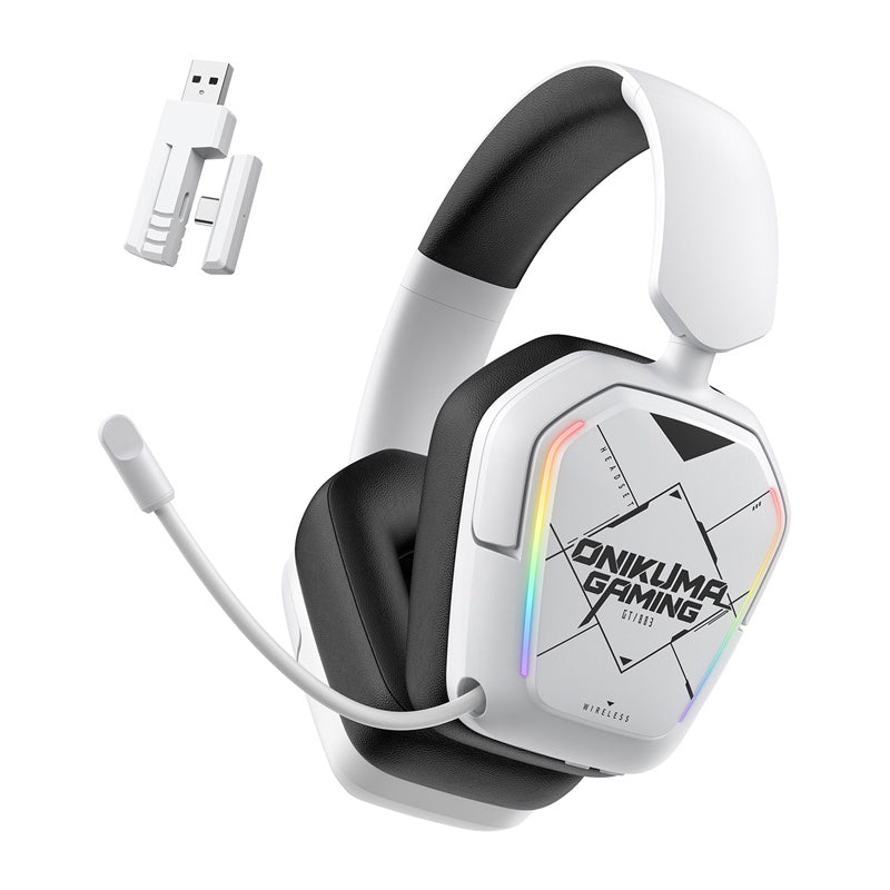 ONIKUMA BT883 gaming-hovedtelefoner (hvide)